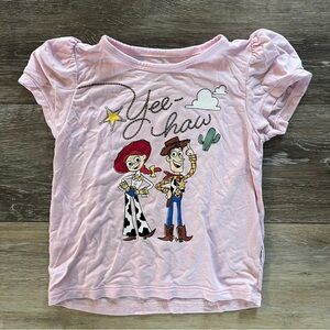 Little Sleepies 2T Pink Toy Story Puff Sleeve Tee 🤠